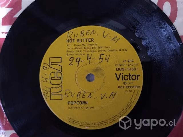 6 antiguos vinilos vintage retro de coleccion