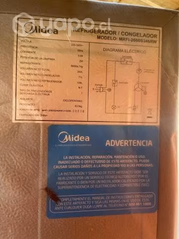 Refrigerador midea