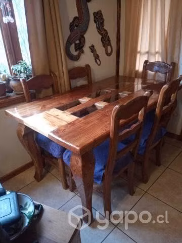 Comedor de pino oregon