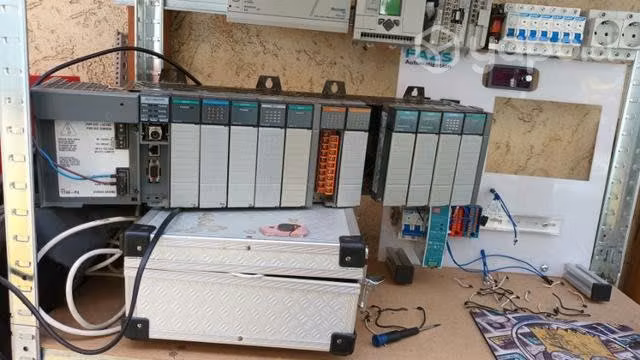 Plc Allen Bradley Slc 500 5/03 Con Rack Y Módulos