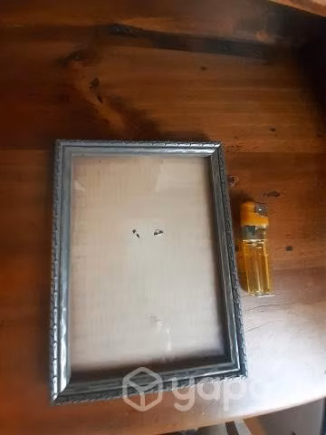 Antiguo porta retrato marco de madera - Imagen 6