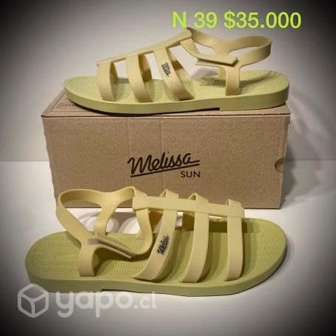Chalas Melissa originales de Brasil