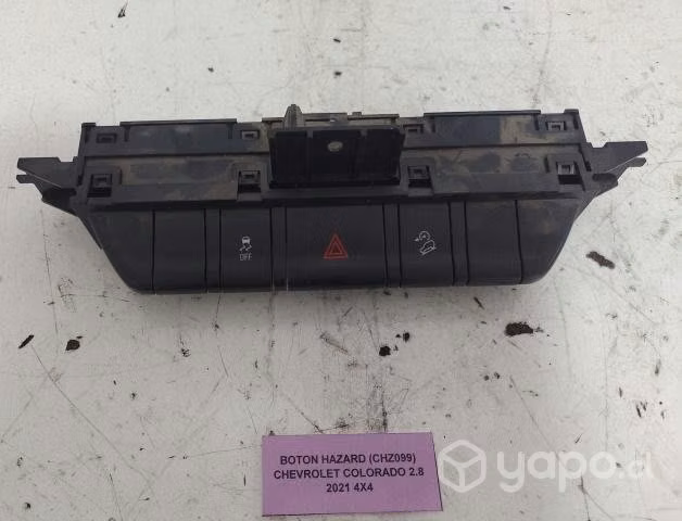 Botón Hazard (CHZ099) Chevrolet Colorado 2.8 2021