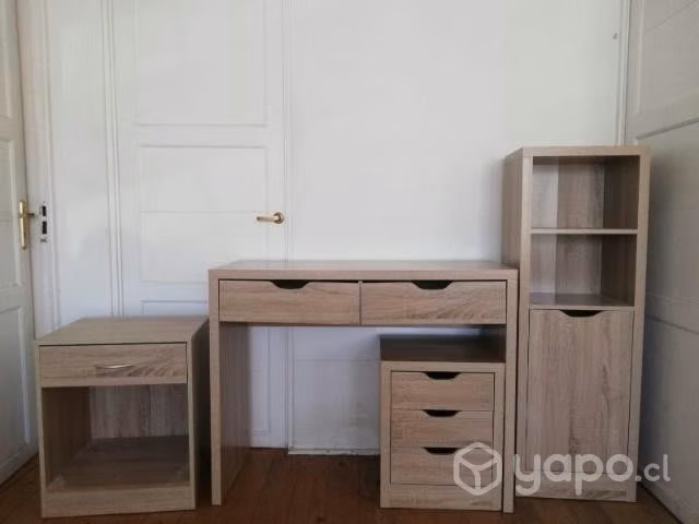 Juego completo de muebles habitación (4 muebles)