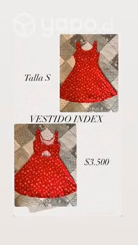 Hermoso Vestido INDEX talla S