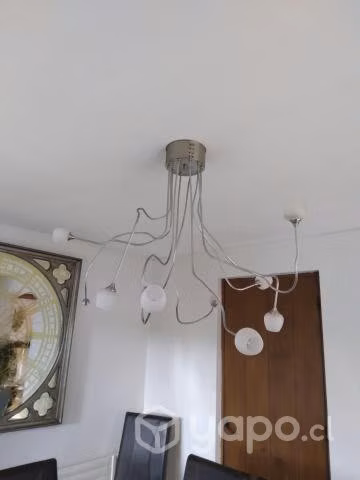 Lampara Techo Foco Tulipanes
