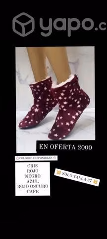 Pantuflas solo talla 37