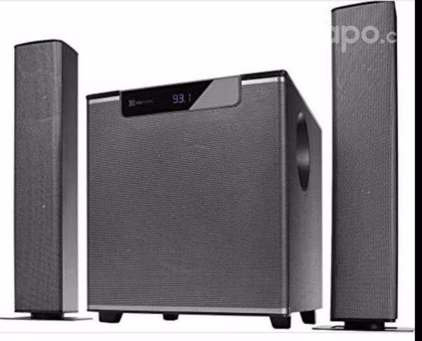 Sistema de sonido de 2.1 canales,con tecnología
