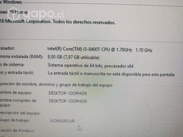 Lenovo mini PC core i5