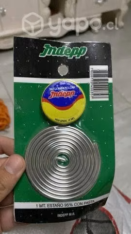 1 metro de estaño al 95% con pasta