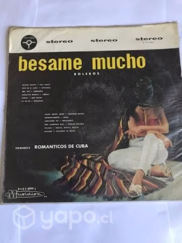 Bésame mucho boleros vinilo