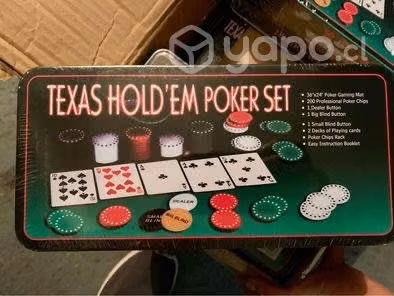Juego Poker Set NUEVO