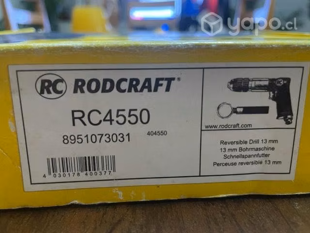 Taladro Neumático reversible 13 mm. Nuevo en caja