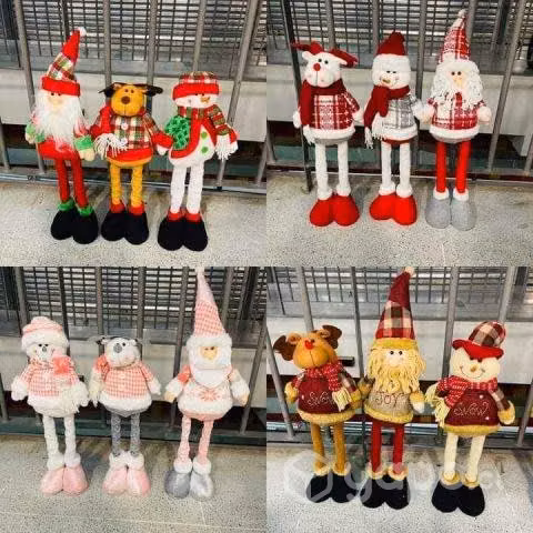 Monos patas largas Navidad