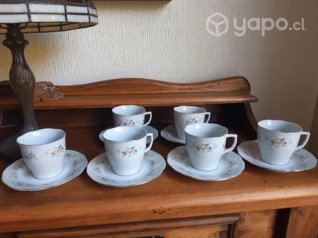 Juego de té de porcelana china impecable - Imagen 3