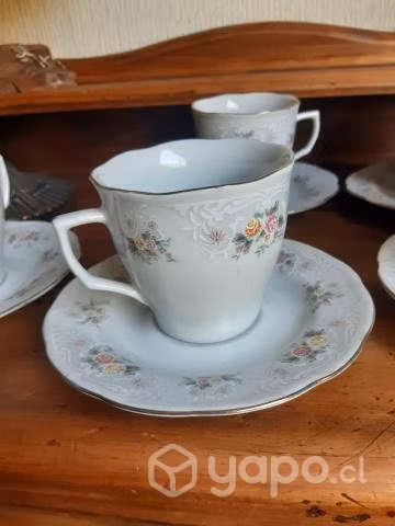 Juego de té de porcelana china impecable - Imagen 4