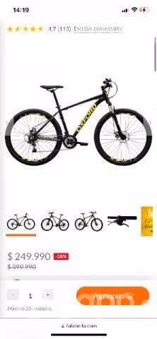 Bicicleta oxford