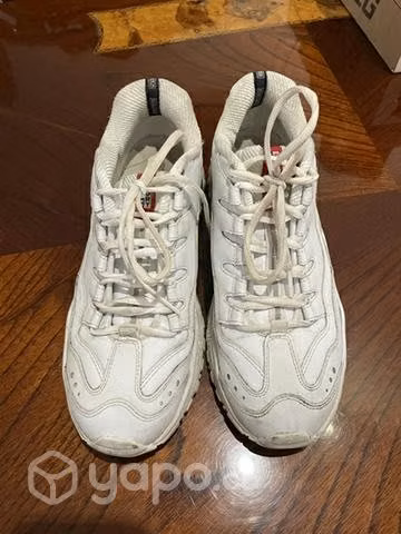 Zapatillas blancas skechers - Imagen 2