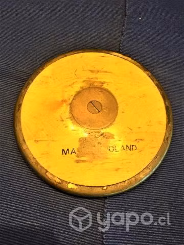 Antiguo Disco De Lanzamiento Atletismo Madera Acer