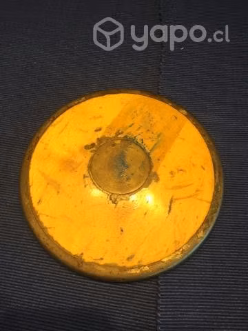 Antiguo Disco De Lanzamiento Atletismo Madera Acer