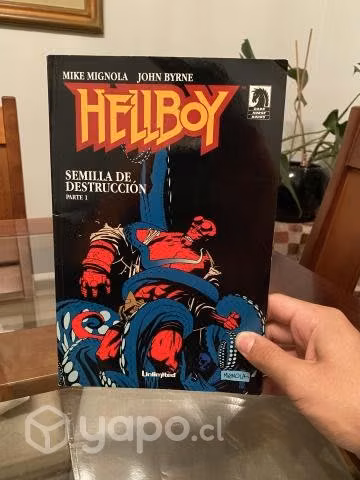 Hellboy semilla de destruccion parte 1; comic