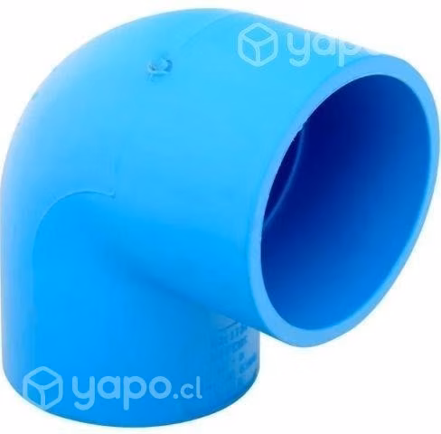 Codo 90° pn10 pvc hidráulico 40mm
