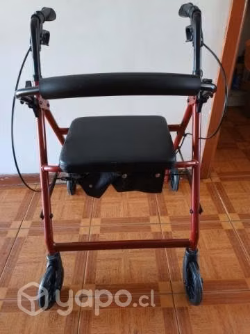Burrito andador adulto con asiento y ruedas