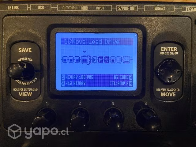 Pedalera multiefecto POD HD500X