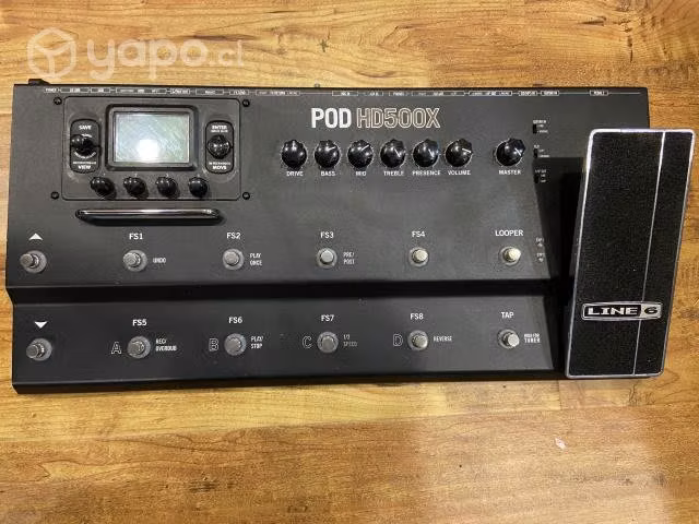 Pedalera multiefecto POD HD500X