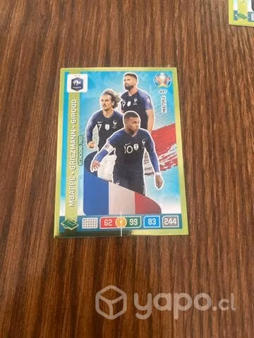Pack de 4 cartas atticking trio denla euro 2020 - Imagen 4