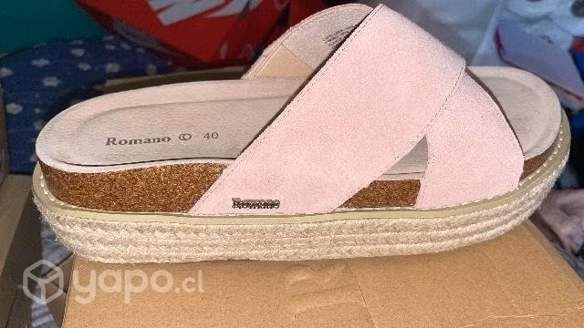 Sandalias nuevas Romano rosa - Imagen 3