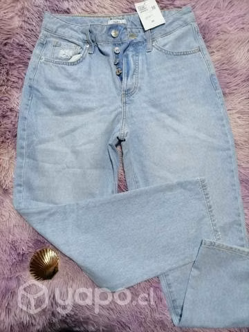 Jeans mom talla 25 (34/36)