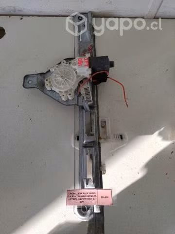Cremall AlzaVidrio Puerta Tras Der (081) Jeep Patr