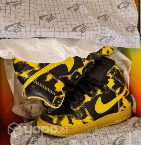 Nike Dunk High 1985 Yellow Acid