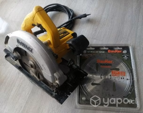 Sierra circular DeWalt 1400W + Disco nuevo