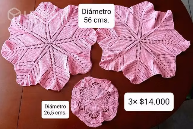 Paños a Crochet diferentes modelos