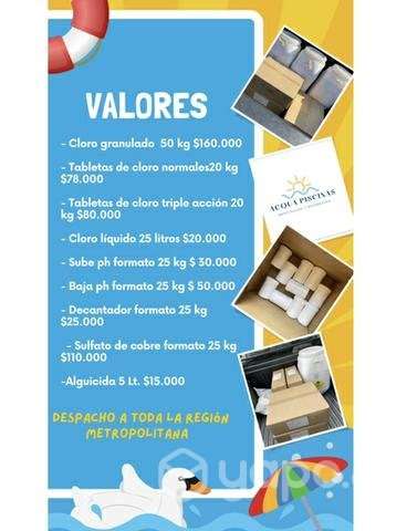 Valores de cloro