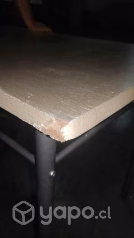 Juego de Comedor tubo  (incluye 4 sillas)
