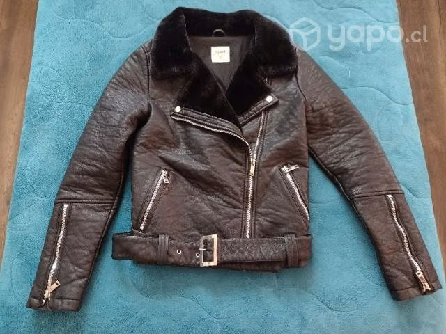 Chaqueta de cuero talla S marca opposite