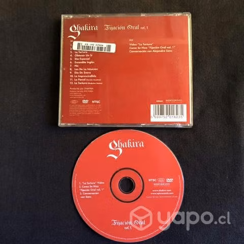 Shakira - Fijación Oral vol.1 dvd