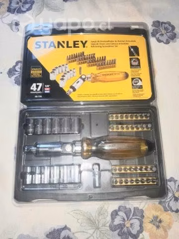 Set 47pzs + Ratchet Puntas Intercambiables STANLEY - Imagen 3