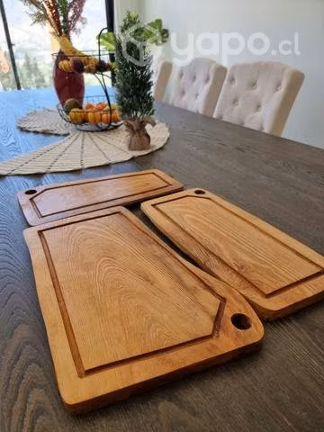 Tablas de madera nativa (Mañio) de Chiloé