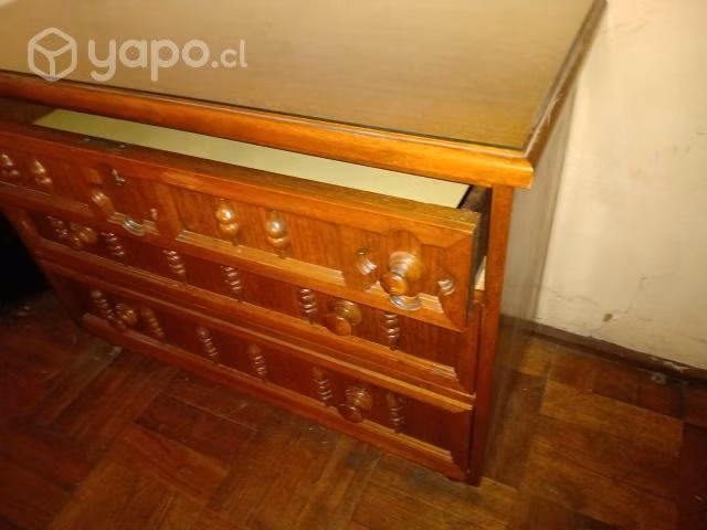 Cómoda de madera.enchspada en eucalipto - Imagen 2