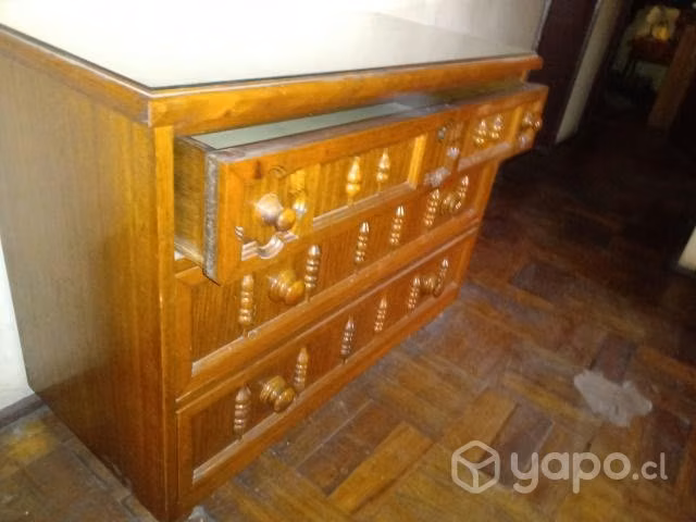 Cómoda de madera.enchspada en eucalipto - Imagen 3