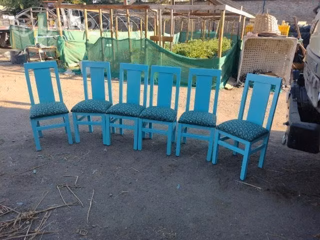 Preciosas sillas restauradas
