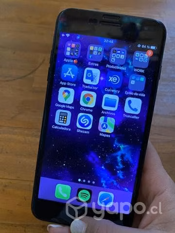 Iphone 7 Plus negro, 128 GB