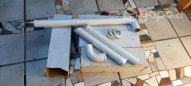 Tubo de calefon tiro forzado