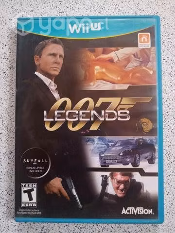 Juego de WiiU 007 Legends en excelente estado