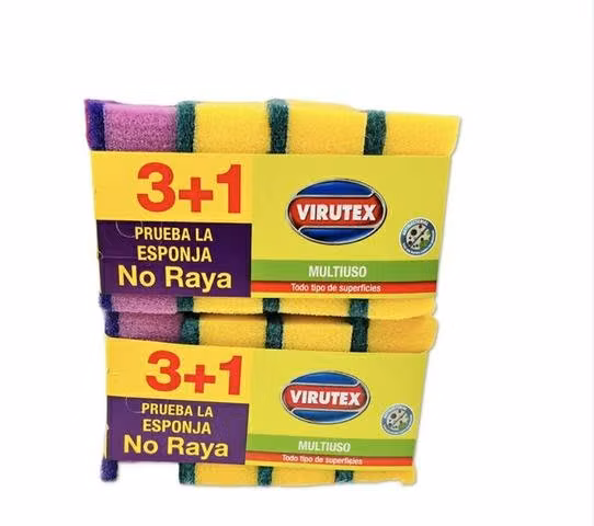 Lavaloza + cif+esponjas + Virutillas + guantes