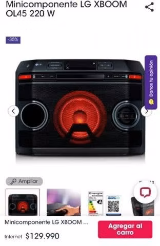 Lg xboom ol45 220w